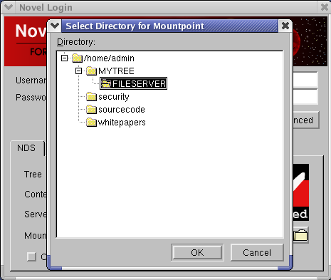 novellogin mountpoint